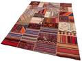 Patchwork tæppe 221 x 185 cm. Denne vare er sat til omsalg under nyt varenummer 4397812