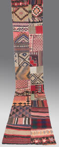 Matta, Kelim patchwork, 423 x 80 cm.