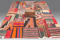 Matta, Kelim patchwork, 248 x 205 cm.