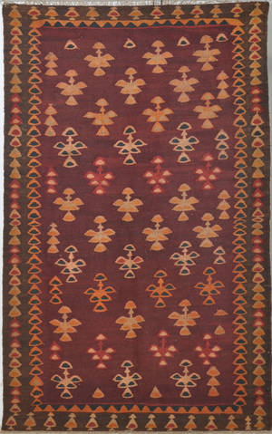 Persisk Nomadkelim, 205 x 126 cm