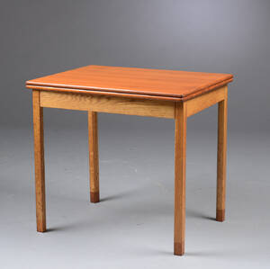 Børge Mogensen spillebord af eg og teak