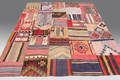 Matta, Kelim patchwork, 240 x 208 cm.