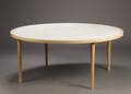 Hans J. Wegner. Rundt spisebord, ask 
