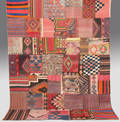 Matta, Kelim patchwork, 302 x 230 cm.