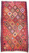 Persisk Kermanshah kelim, 287x145 cm. Denne vare er sat til omsalg under nyt varenummer 4866097