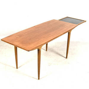SOFFBORD, teak, utdragbar skiva, 195060-tal.