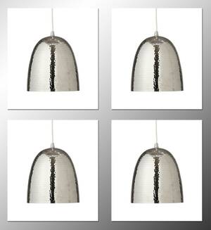 Fire pendler, model Olive, nikkel finish 4