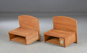 Trip Trap. Et par sengeborde af teaktræ 2