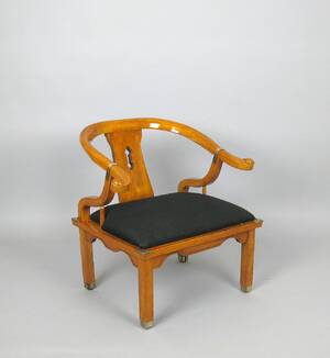 Chinesischer Sessel  Stuhl, hergestellt in den USA