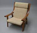 Hans J. Wegner. Højrygget lænestol, model GE-530A