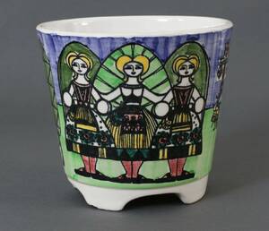 Ytterfoder, Kom liljor o. akvileja, Anita Nylund för Jie