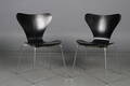 Arne Jacobsen. Par stole, model 3107 2