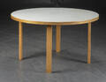 Alvar Aalto. Cirkulært bord