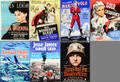 Samling vintage filmplakater. 7