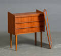 Entresæt, kommode samt spejl af teak, 1960erne 2