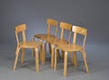 Alvar Aalto. Et sæt på fire stole, model 69 4