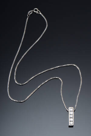 Brillantvedhæng, 0.50 ct