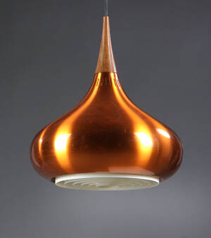 Jo Hammerborg for Fog og Mørup. Orient pendel af kobber