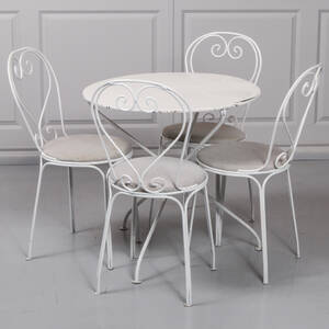 TRÄDGÅRDSMÖBEL, 1900-talets mitt, 5 delar