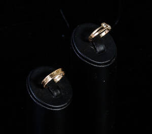 Ringar, 2 st 18K guld, 4,6 gr 2