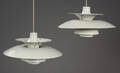 Poul Henningsen. Par PH5 Pendel, hvid 2