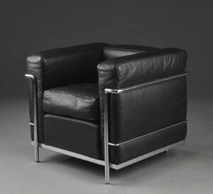 Le Corbusier. Lænestol, model LC2