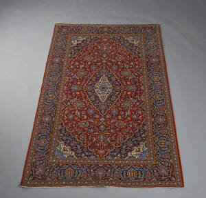 Kashan persisk tæppe, 140x210 cm. 