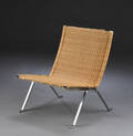 Poul Kjærholm. PK22 lænestol, flet af peddigrør