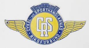 Emaljerad reklamskylt, Cykel och Sporthandlarnas riksförbund