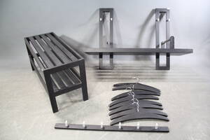 Hallmöbel 3 delar med galgar 8 st