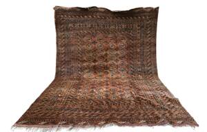 Handknuten matta, orientalisk