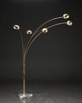 Standerlampe af granit og messing, 1970erne