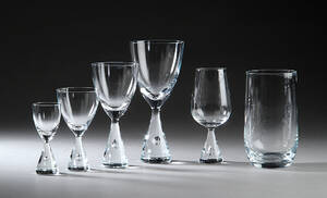Bent Severin for Holmegaard. Glasbesætning Princess 52