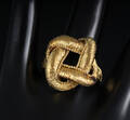 Vintagering i 18 kt. guld