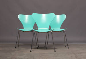 Arne Jacobsen, 7er spisestole, model 3107 3
