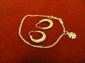 GULÖRHÄNGEN O ARMBAND 18K, 6 GRAM