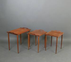 Set Satztische der 195060er Jahre in Teak 3