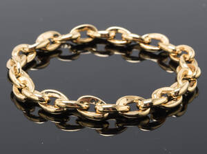 Armlænke af 14 kt. guld, ca. 26,1 gram