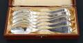 Dessertskedar 6st, silver, 1821