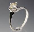 Solitaire ring ca. 0.53 ct.