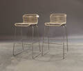  Verner Panton.To VP ONE barstole i farven Latte 2