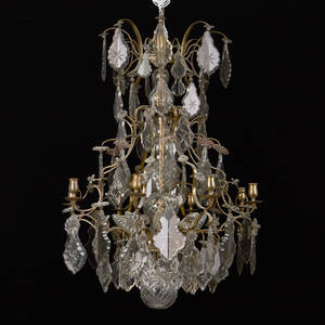 Ljuskrona i rokokostil 