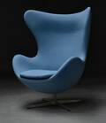 Arne Jacobsen. Ægget. Hvilestol med vippeanordning, model 3316