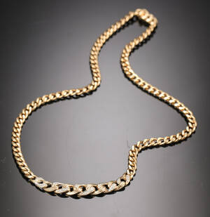 Halskæde af 14 kt guld 