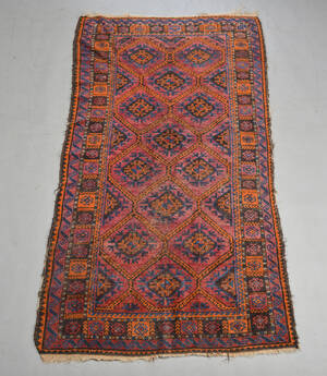 Orientalsk tæppe, 216x110 cm