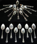 Kaffeskedar 912, silver, vikt ca 289 gr 21