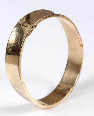 Armring af 14 kt guld, 16,7 gram