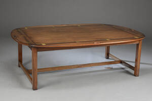 Butlers tray. Sofabord af mahogni 1900-tallet