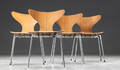Arne Jacobsen.  Fire Mågen stole, model 3108 