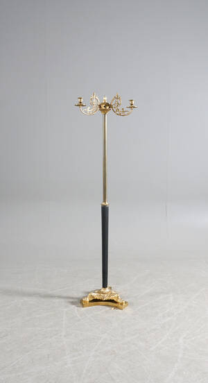 Golvkandelaber, 1900-talets mitt